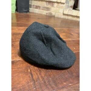 Gap Men's Gray Wool Driver Cap Size S/M